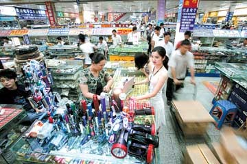 沙井電子城超過華強(qiáng)北